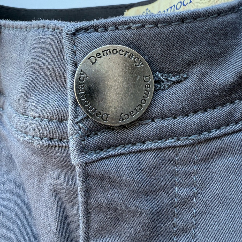 Democracy "Ab" technology Freedom Ankle Length Jeans Size 6 - Picture 9 of 14